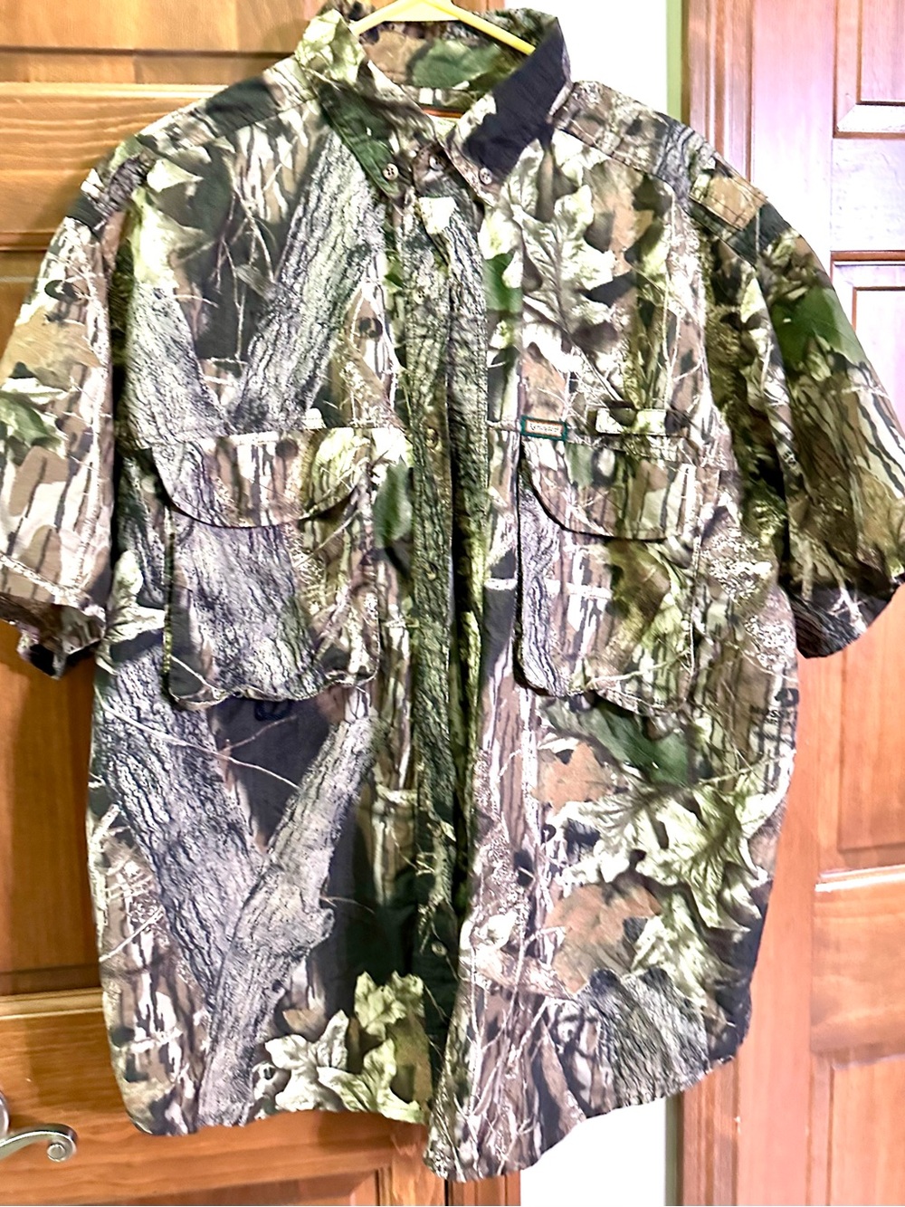 Remington vintage Woodland Camo Short-Sleeve Field Jacket